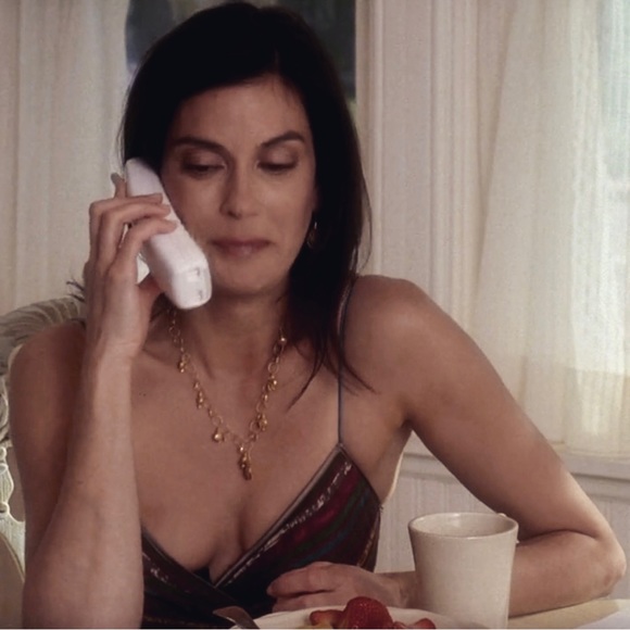 Vintage Y2K Catherine Malandrino Cotton Spaghetti Strap Striped Multicolor Dress - Picture 8 of 16